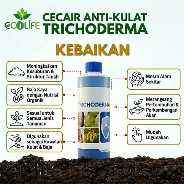 Cecair Anti-Kulat Trichoderma